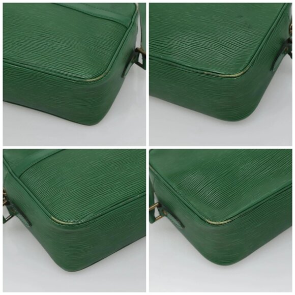 LOUIS VUITTON Epi Trocadero 27 Shoulder Bag Green LV Auth - Picture 15 of 16
